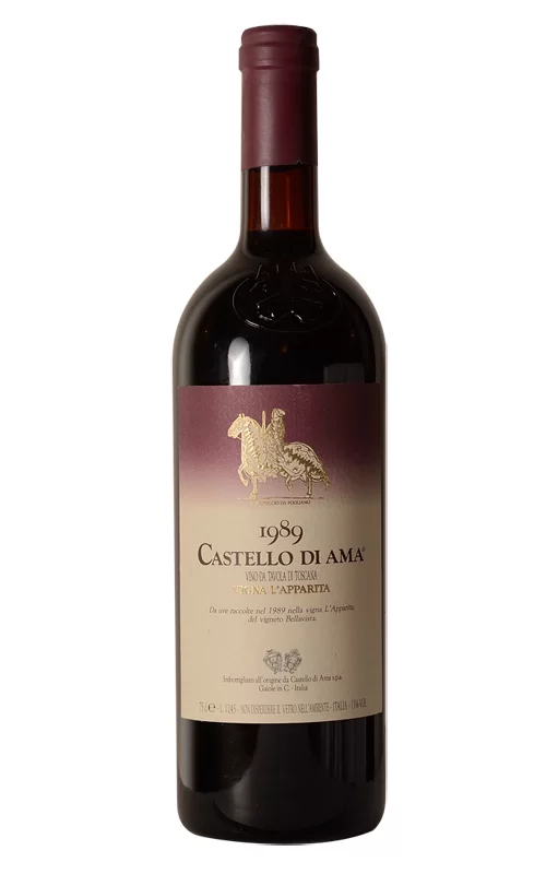 CASTELLO DI AMA VIGNA L’APPARITA 1989