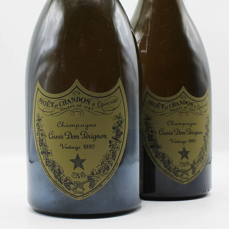 CHAMPAGNE DOM PERIGNON 1990 CON SCRIGNO IN LEGNO - immagine 4