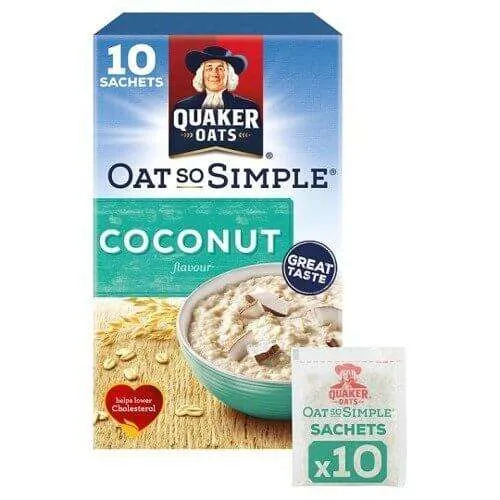 Quaker Oat Coconut – Porridge di Avena al cocco