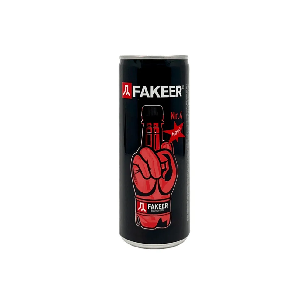 Fakeer Energy drink 250ml Lampone