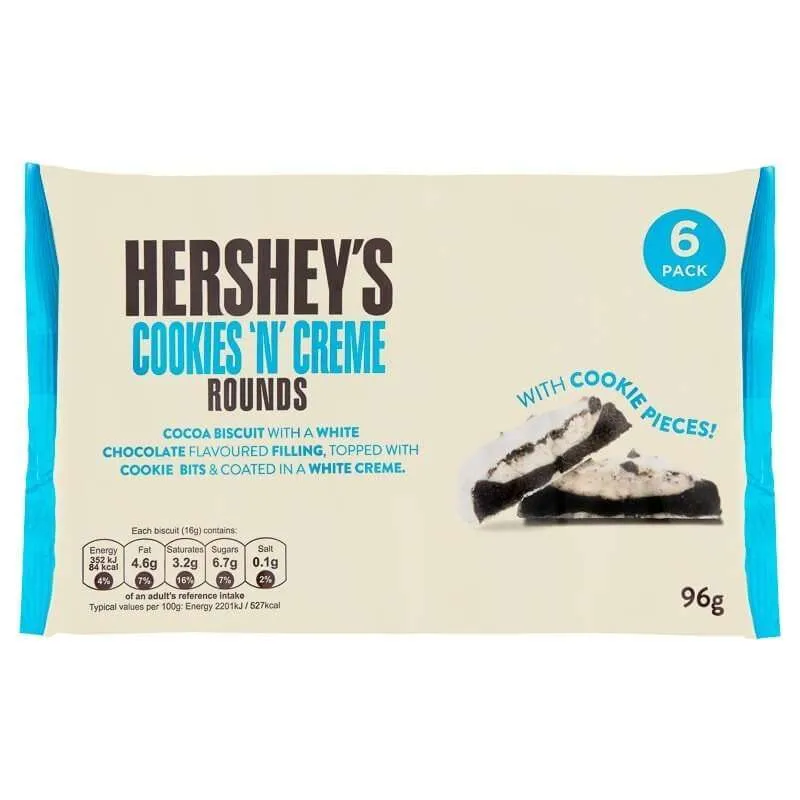 Hershey’s Cookies ‘N’ Cream Rounds