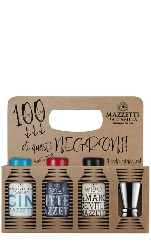 KIT 100 DI QUESTI NEGRONI BY MAZZETTI