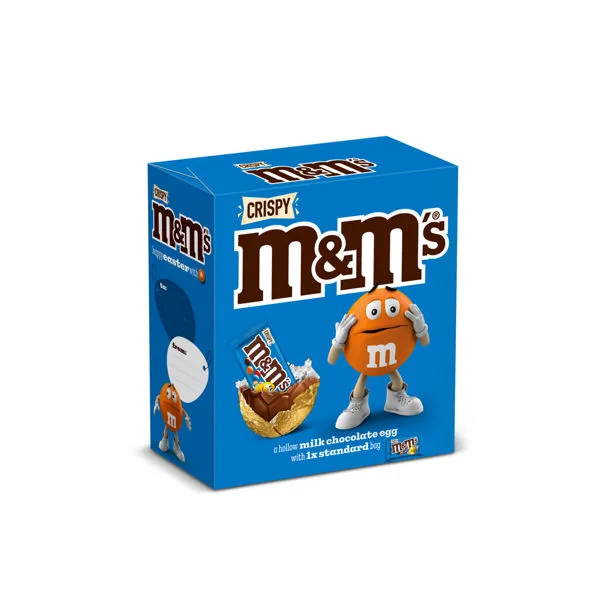 M&m’s Crispy Large Egg, uovo di pasqua 186g