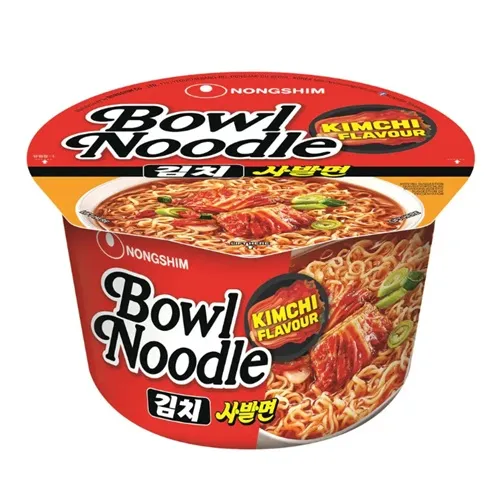 Nongshim Bowl Kimchi Noodles, spaghetti istantanei al kimchi 100g