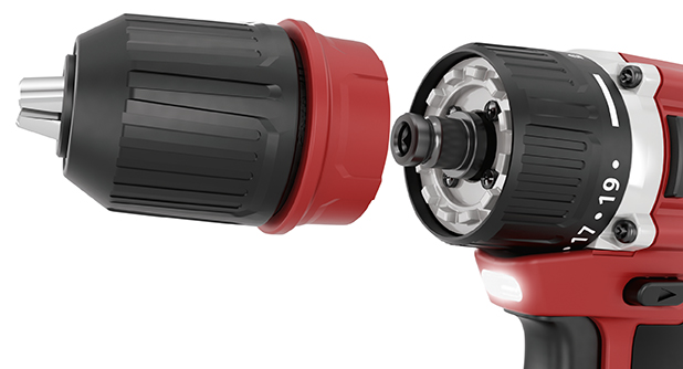 Trapano Avvitatore a percussione a batteria FLEX PD2G 10.8-EC con valigetta - immagine 4