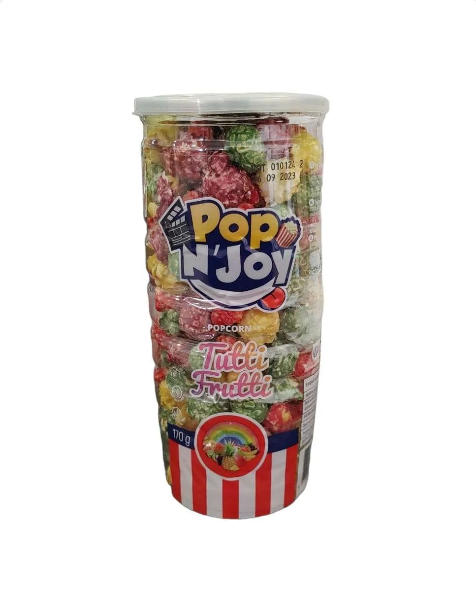 Pop N’joy – popcorn al gusto Tuttifrutti