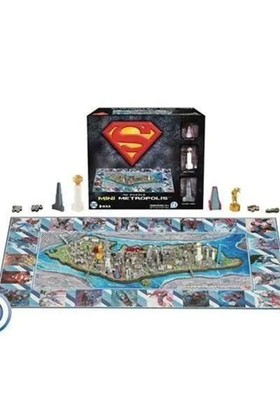 SUPERMAN – Mini Metropolis Puzzle 4D 833 pezzi