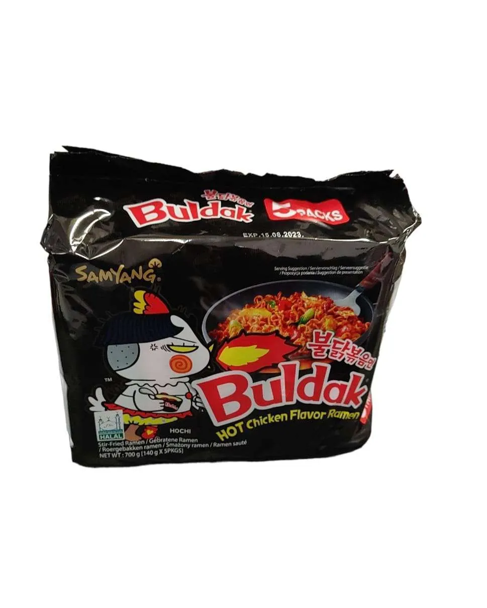 Samyang Buldak – Ramen Istantaneo Pollo Piccante 5pz