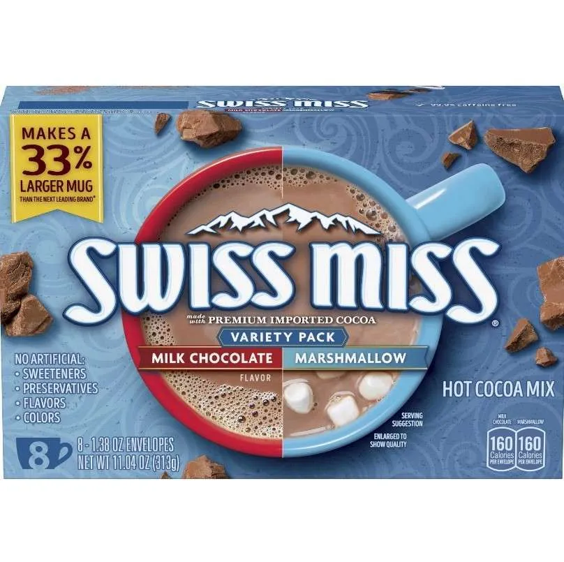 Swiss Miss Hot Cocoa Mix Variety Pack