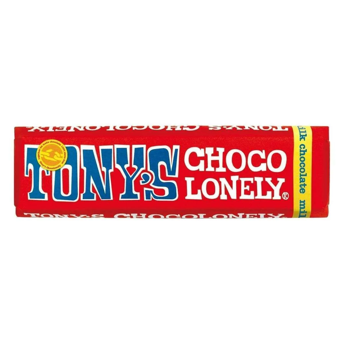 Tony’s Chocolonely – Tavoletta di cioccolato al latte – 50g